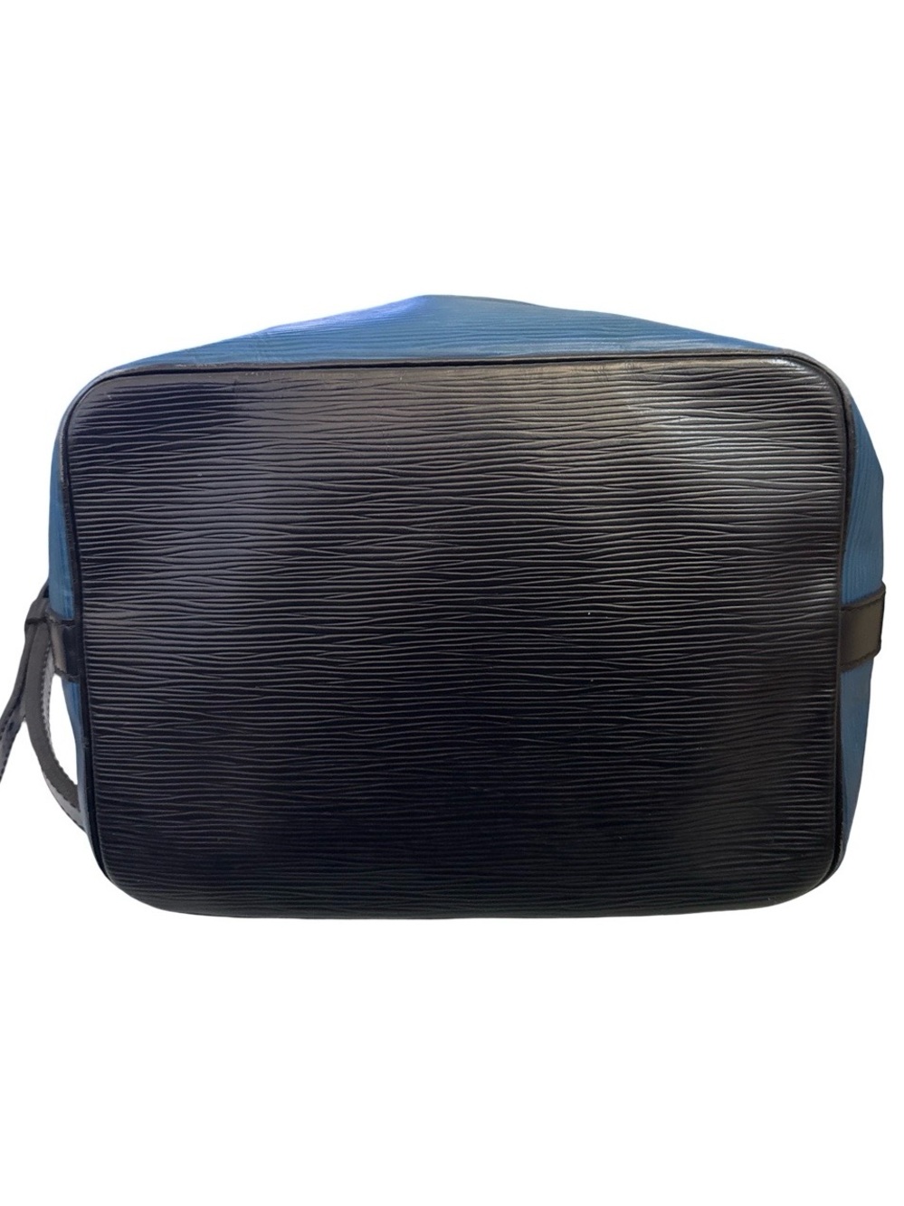 Louis Vuitton Blue Epi Noe Leather Crossbody with Black Trim - Picture 13 of 16